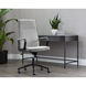 Swanson Polo Club Stone / Bravo Metal Office Chair